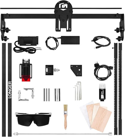 Longer Ray5 Laser Engraver, 10W Laser Cutter, 0.06 * 0.06 mm Precision Laser - Image 9