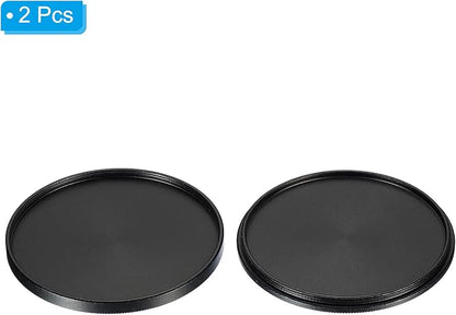 PATIKIL 62mm Lens Cap, 2 Pack Camera Lens Cap Cover Universal Front Metal Lens - Image 3