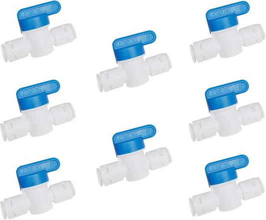 1/4" Push to Connect Shut Off Ball Valve by ESHIONG
