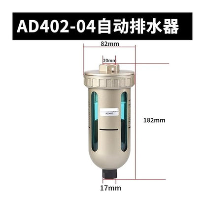 Air Compressor PA Drainer AD402-04 Zero air Consumption SA6D Drain Valve - Image 2