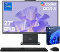 Lenovo IdeaCentre Business Computer All-in-One PC, 27" FHD 100Hz Display, Intel Core i7-13620H, 32GB DDR5, 1TB SSD, Wi-Fi 6, Windows 11 Pro with AI & Microsoft Copilot, Wireless KB & M, Grey