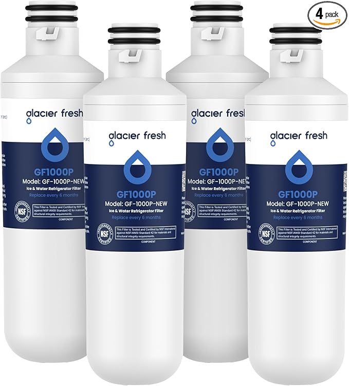 GLACIER FRESH LT1000PC Replacement Water Filter, Compatible by GLACIERFRESH