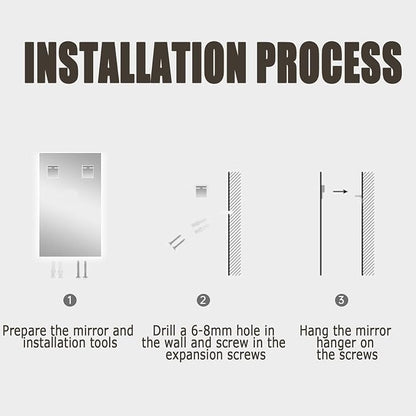 Backlit LED Illuminated Bathroom Mirror - Image 9