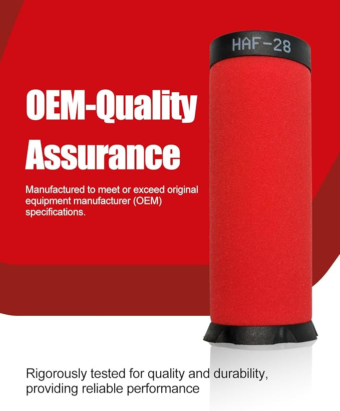 HAF-28 Compressed Air Coalescing Filter Element, OEM-Quality Replacement - Image 3
