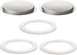 2 Pcs Filter with 3 Pcs Silicone Gasket Seals by Theperfectcombinationofcoffeehomeandhealthylivingmakingeverydayadayofrituals