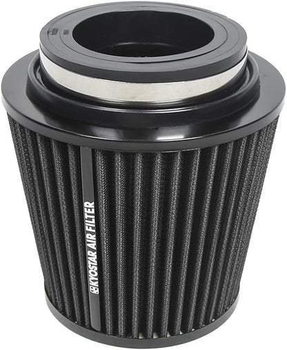KYOSTAR Universal 3/3.5/4" High-Flow Air Filter, Reusable Cone Cold Air Intake - Image 7