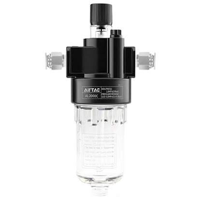 Compressed Air Line Lubricator Airtac AL2000-C 1/4'' NPT 0-145 Psi Oil - Image 2