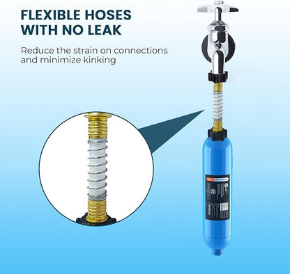 CRYSTALA RV/Camper Water Filter, Inline Water Filter Effectively Reduces Bad - Image 3