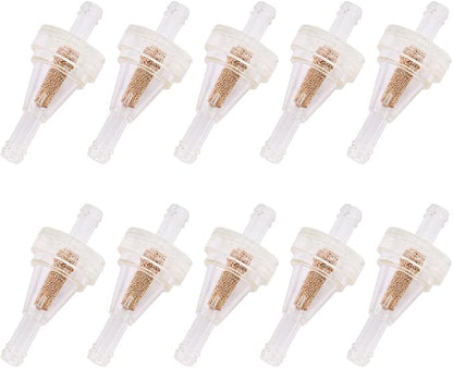 10 Pcs Motorcycle Gas Inline Fuel Filters, Oil Filtering Part Fit - Image 6