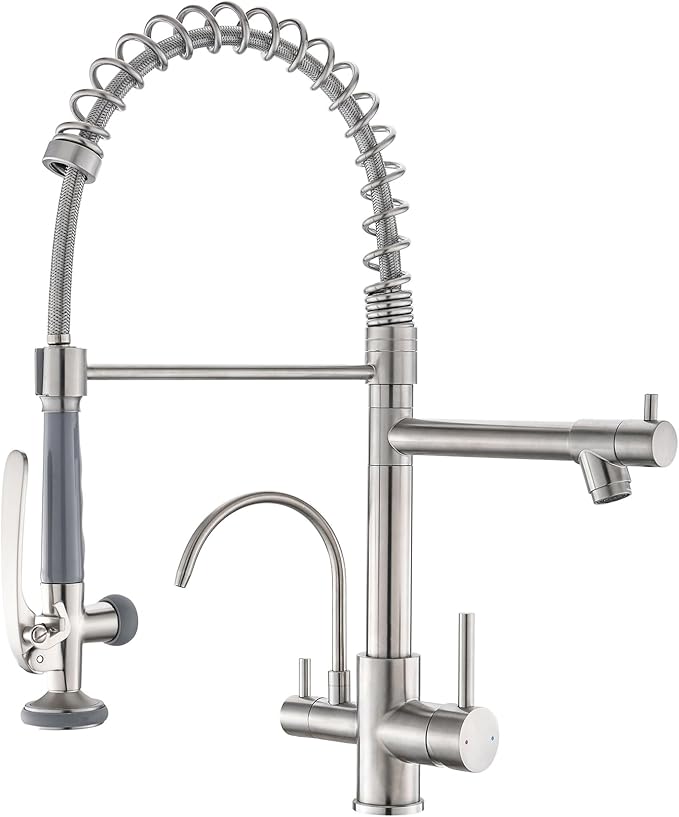 Fapully Commercial 3 Way Kitchen Faucets by Fapully