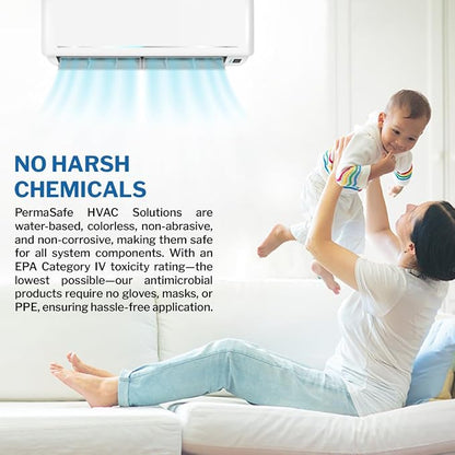 PermaSafe HVAC Solutions, System & Air Duct Hygiene Maintenance Kit, Preserves - Image 9