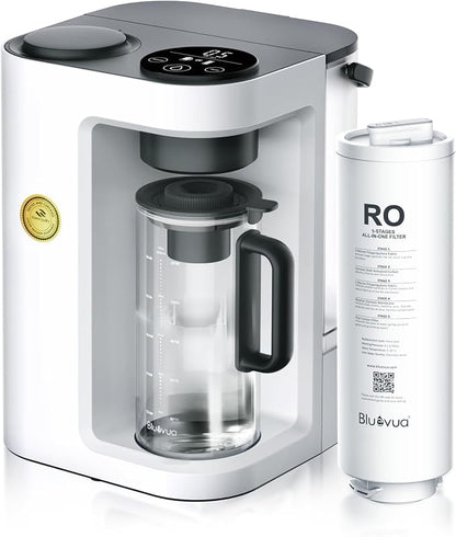 Bluevua RO100ROPOT-Lite Reverse Osmosis System Countertop Water Filter by Bluevua