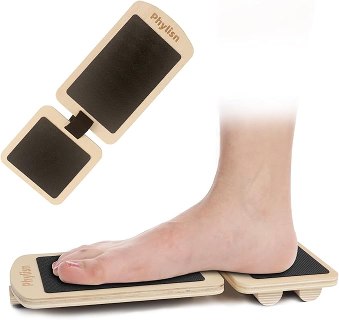 Ankle Foot Strengthener Exerciser Balance Board for Sprained Ankle,Foot Balance Stability Training,Plantar Fasciitis with Instruction & Video
