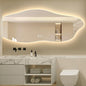 JSLJDM 500 X1000 mm Illuminated Backlit LED Bathroom Mirror, Wall Mounted by JSLJDM