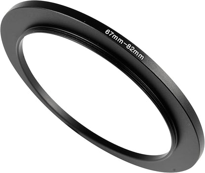 67-82mm Metal Step-Up/Down Ring Adapter Compatible by Unknown