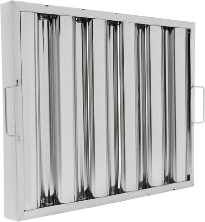 6Pcs 19.5W x 15.5H x 1.78TH Inch Commercial Hood Filters, 430 Stainless Steel 5 - Image 4