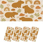4 Pcs Fluorescent Light Covers for Ceiling Lights Cute Capybara Gifts Rainbows by Unknown