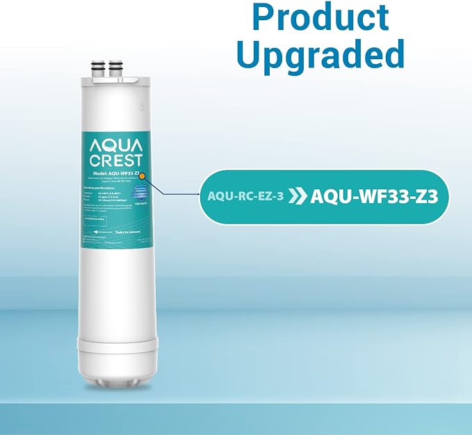 AQUACREST RC 3 EZ-Change Premium Under Sink Water Filter, Replacement - Image 2