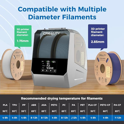 Official Creality Space Pi Filament Dryer Plus, 2 Spool 3D Printer Filament - Image 5