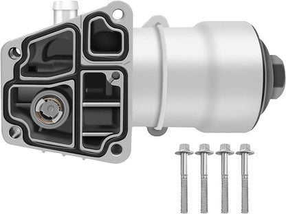 Upgraded Aluminum Oil Filter Housing Assembly Fit - Image 6