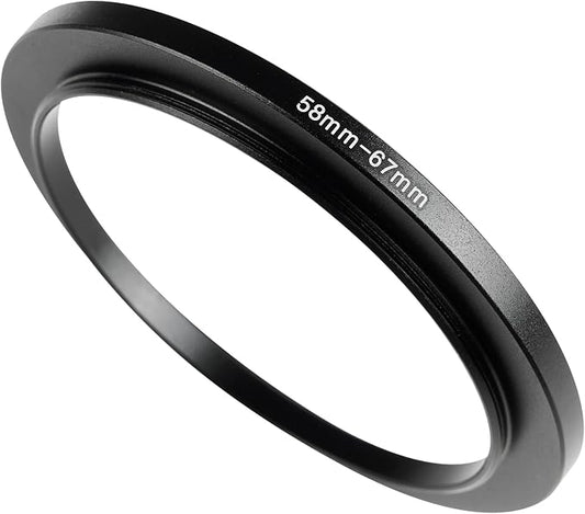 58-67mm Metal Step-Up/Down Ring Adapter Compatible by Unknown