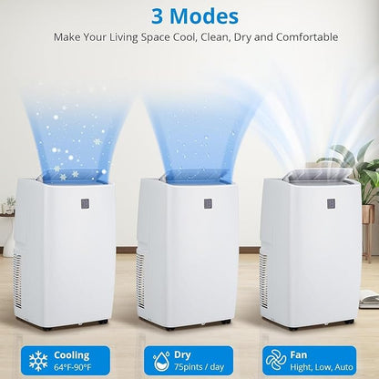 Portable Air Conditioners, 12000 BTU Portable AC - Image 4