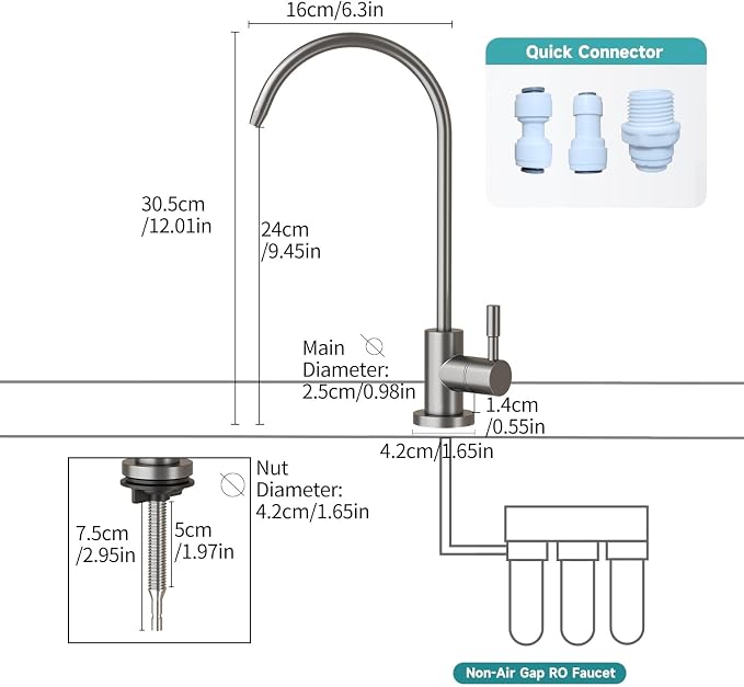 Kitchen Sink Faucet with Pull - Image 2