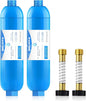 RV inline water filter with Flexible Hose Protector, Dedicated by BELVITA