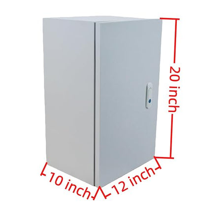 Electrical Enclosure Box 20" x 12" x 10" Carbon Steel Electrical Junction Boxes - Image 2