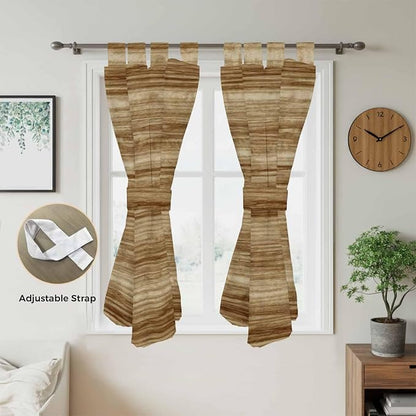 Vintage Western Living Room Curtains 84 Inch Length, Window Curtains Tab Top - Image 5
