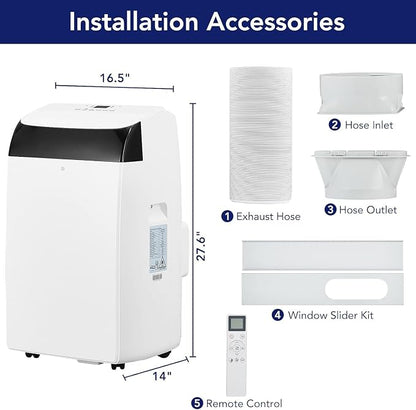 GarveeLife 12, 000 BTU Portable Air Conditioners - Image 9