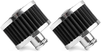 MUGE RACING 23mm Car Air Filter Universal Cold Air Intake Filter High Flow Vent by MUGERACING