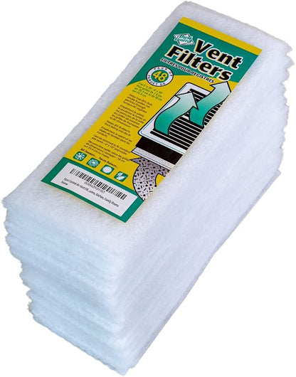 Vent Filters - Pack of 48 | Traps Dirt, Pollen Size Particles | Provides Fresh - Image 2