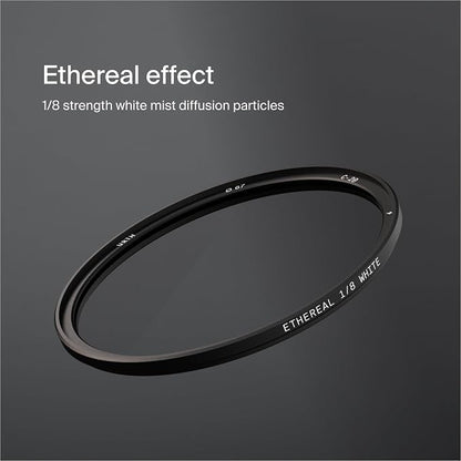 Urth 67mm Magnetic Ethereal White Mist ⅛ Diffusion Lens Filter — Cinematic - Image 2