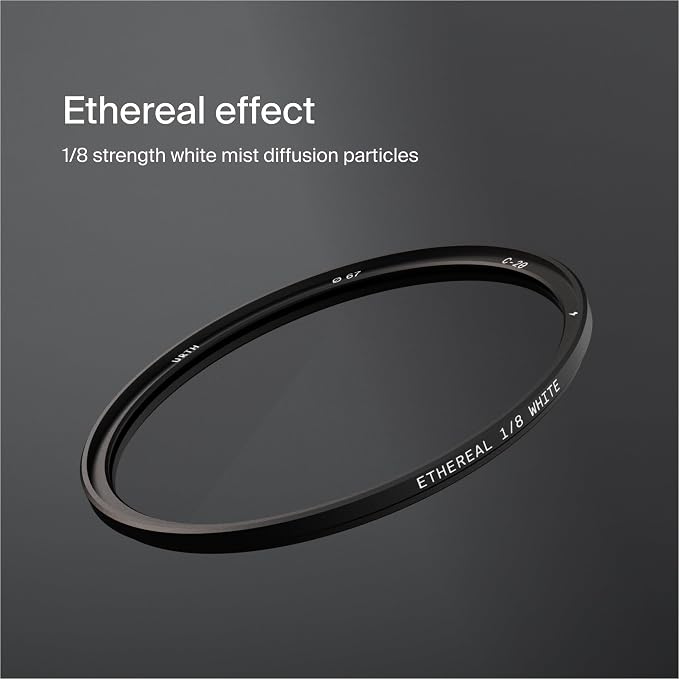 Urth 72mm Magnetic Ethereal White Mist ⅛ Diffusion Lens Filter — Cinematic - Image 2