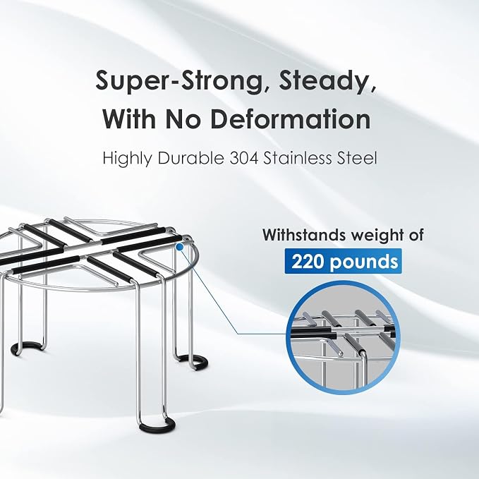 Waterdrop Water Filter Stainless Steel Stand, - Image 5
