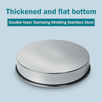 Lab Sieves Pan with Lid, LVDALAB All 304 Stainless Steel Test Sieve, Sample - Image 4