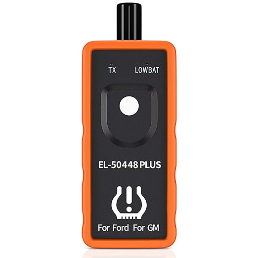 KINGBOLEN EL-50448 Plus TPMS Relearn Tool for Ford for GM Automotive Tire Pressure Monitor Sensor 315/433 MHz Reset Tool, 2 in 1 Relearn Tool for F150 for Lincoln for Buick for Cadillac Vehicle