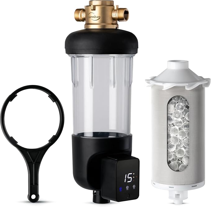 iSpring WSP100SL-ARJ, NSF Certified, Whole House Spin Down Sediment Water by iSpring