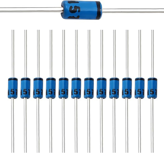 Chanzon 50 Pcs 1N5711 Schottky Barrier Rectifier Diodes 15mA 70V DO-35 Axial by Chanzon