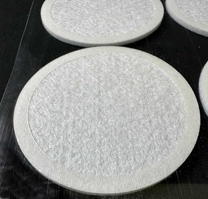Microppose Original Synthetic Polyfil 2.5" Monotub Adhesive Filter Disks - Image 2