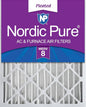 Nordic Pure 16x20x4 Pleated MERV 8 Air Filter 1 Pack by NordicPure