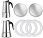 2 Pcs Filter with 3 Pcs Silicone Gasket Seals by Theperfectcombinationofcoffeehomeandhealthylivingmakingeverydayadayofrituals