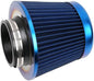 Cold Air Intake Filter, High Performance, Washable Filter, Clamp-On Replacement by MUGERACING