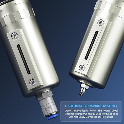 TAILONZ PNEUMATIC 0-240 PSI 1/2 Inch NPT Industrial Grade 4-Stage Air Drying - Image 9
