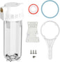 Whole House/RV Water Filter Housing Clear, Maple Syrup RO System, 3/4" NPT by MOPUEHEL