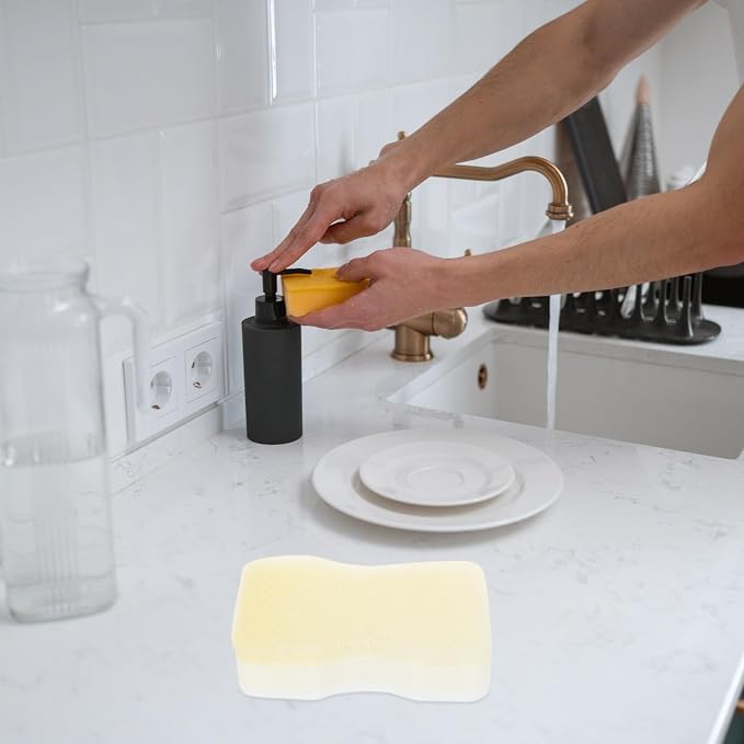 Yardwe 15Pcs Lamp Shade Cleaner Sponges Set, Dry Fabric Cleaning Sponge - Image 8
