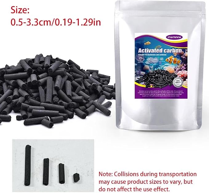 Activated Carbon Pellets for Aquarium Filter Media Activated Charcoal Bulk Fish - Image 5