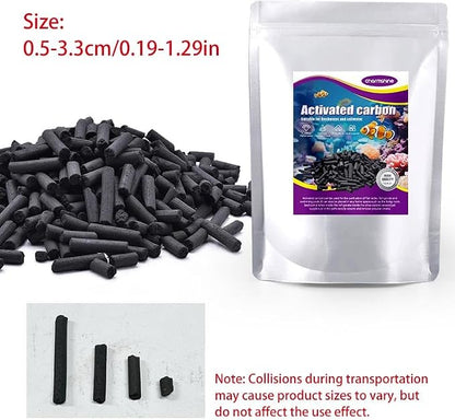 Activated Carbon Pellets for Aquarium Filter Media Activated Charcoal Bulk Fish - Image 5