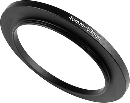 46-58mm Metal Step-Up Ring Adapter Compatible by Unknown